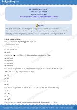 Đề thi học kì 1 Toán 10 Kết nối tri thức - Đề số 1